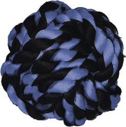 Multipet Nuts for Knots Ball Dog Toy, Color Varies, 1 count, Medium
