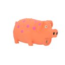 Multipet Latex Polka Dot Globlet Squeaky Pig Dog Toy, Color Varies, 9-in, 1 count