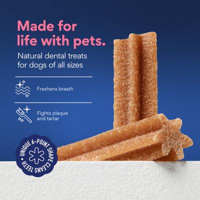 Show full view: Chewy Made Natural Bacon Flavor Dental Chew Dog Treats (FORMERLY TRUE ACRE FOODS), 32 count slide 5 of 9
