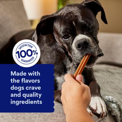 Show full view: Chewy Made Natural Dental Chew Sticks Variety Pack, Original, Beef, & Mint Flavor (FORMERLY TRUE ACRE FOODS), 51 count slide 7 of 9