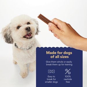 Chewy Made Natural Peanut Butter Flavor Dental Chew Dog Treats (FORMERLY TRUE ACRE FOODS), 32 count