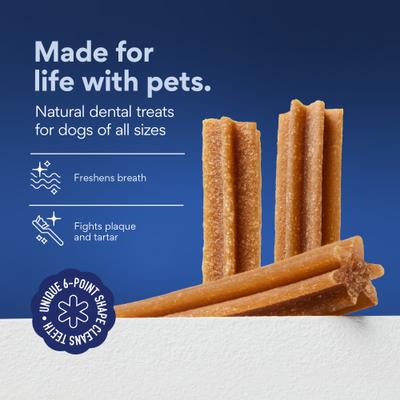 Show full view: Chewy Made Natural Dental Chew Sticks Variety Pack, Original, Beef, & Mint Flavor (FORMERLY TRUE ACRE FOODS), 51 count slide 5 of 9