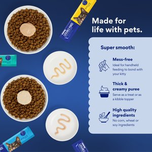 Chewy Made Lickable Puree Variety Pack Grain-Free Cat Treats, 0.5-oz tube, 16 count