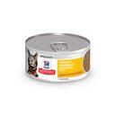 Hill's Science Diet Adult Urinary Hairball Control Savory Chicken Entree Wet Cat Food, 5.5-oz can, case of 24