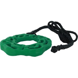 PetKORE Luna Ring with Hanging Kit Horse Toy, Green, 9-in