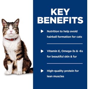 Hill's Science Diet Adult Urinary Hairball Control Savory Chicken Entree Wet Cat Food, 5.5-oz can, case of 24