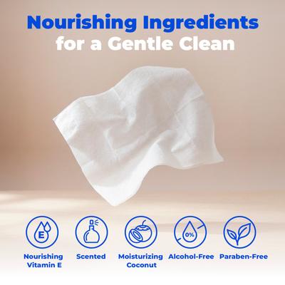Show full view: Best Pet Supplies Coconut-Scented Moisturizing Cat & Dog Grooming Wipes, 100 count slide 5 of 7