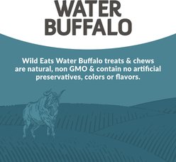 Wild Eats Wrapped Twisted Cheek Single Source High Protein Jerky Dog Chew Treats, 9-in roll, 1 count slide 2 of 5