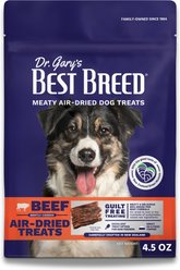 Dr. Gary's Best Breed Beef Recipe Air-Dried Dehydrated Dog Treat, 4.5-oz bag