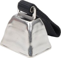 Water & Woods Nickel Dog Cow Bell, Large