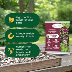 Happy Wings Songbird Blend Wild Bird Food, 4-lb bag slide 2 of 9