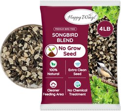 Happy Wings Songbird Blend Wild Bird Food, 4-lb bag