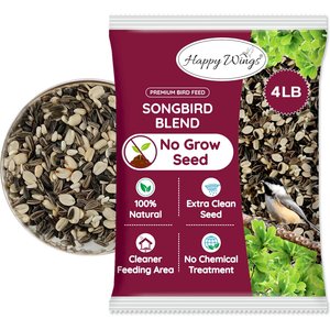 Happy Wings Songbird Blend Wild Bird Food, 4-lb bag