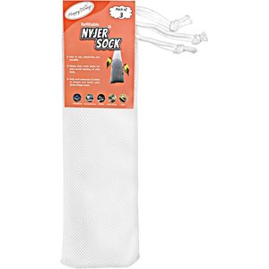 Happy Wings Refillable Nyjer Sock Wild Bird Feeder, 3 count