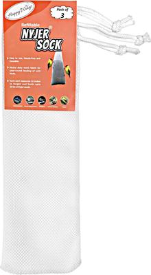 Show full view: Happy Wings Refillable Nyjer Sock Wild Bird Feeder, 3 count slide 7 of 7