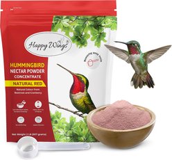 Happy Wings Red Nectar Concentrate Powder Wild Bird Food, 2-lb bag