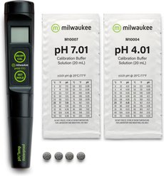 Milwaukee Instruments Waterproof pH & Temperature Aquarium Water Test Kit slide 2 of 3
