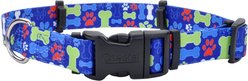 SecureAway Multi Bones Flea & Tick Collar Protector for Dog, 12 to 18-in neck, 1-in wide