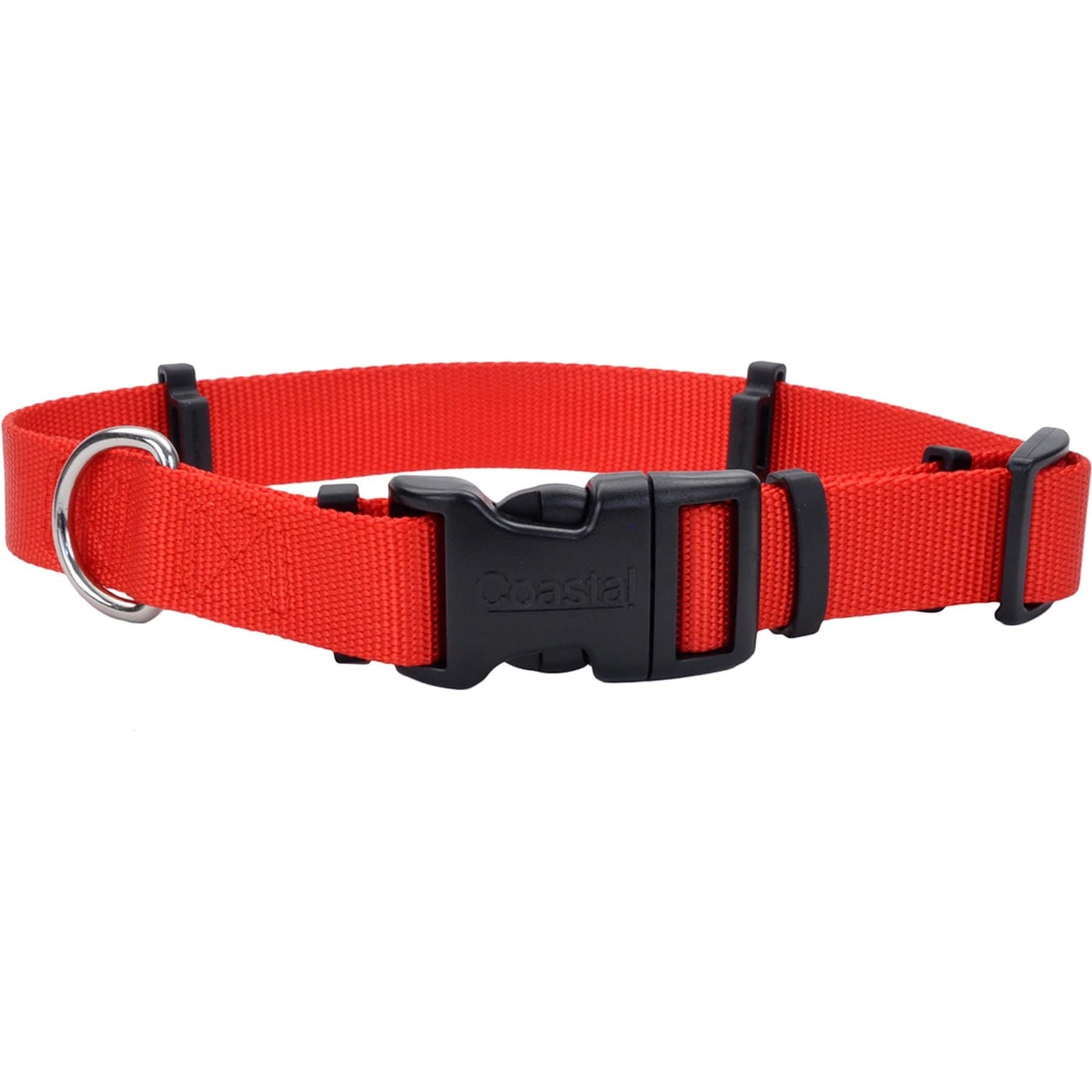 SecureAway Flea & Tick Collar Protector for Dog, 12 to 18-in neck, 1-in wide, Red