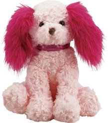Storied Home Plush Dog Pillow, Pink/Fuchsia