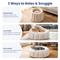 Show in main carousel: PawsPik 3-in-1 Convertible Plush Cave & Donut Bolster Dog & Cat Bed, Medium, Cream slide 3 of 9