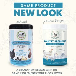 Fresh Eggs Daily Poultry Probiotics Balanced Mix Chicken & Duck Supplement, 16-oz jar slide 2 of 4