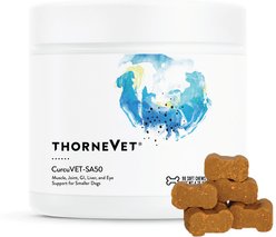 ThorneVET CurcuVET-SA50 Immune Chew Supplement for Dogs, 90 count jar