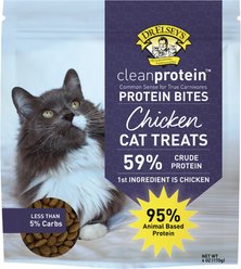 Dr. Elsey's cleanprotein Protein Bites Chicken Crunchy Cat Treats, 6-oz bag