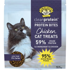 Dr. Elsey's cleanprotein Protein Bites Chicken Crunchy Cat Treats, 6-oz bag