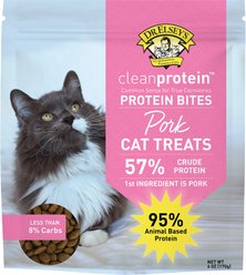 Dr. Elsey's cleanprotein Protein Bites Pork Crunchy Cat Treats, 6-oz bag