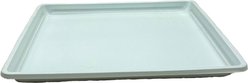 YML Square Plastic Tray Canary & Finch Cage Accessory, 20-in, White