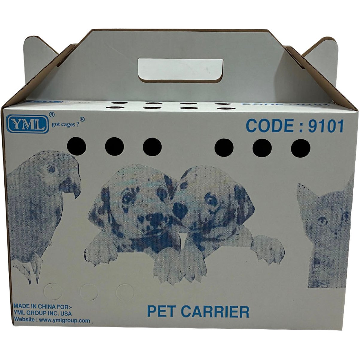 YML Cardboard Paper Canary & Finch Carrier, Small, 100 count