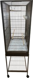 YML Flat Top Aviary Coated Steel Canary & Finch Cage, Antique Copper slide 2 of 3