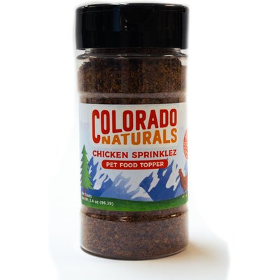 Colorado Naturals Colorado Naturals Chicken Sprinklez Dry Dog Food Topper, 3.4-oz jar