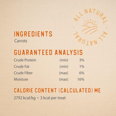 Show full view: Caledon Farms Carrot Slices Horse Treats, 11.5-oz bag slide 8 of 9