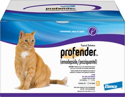 Profender Topical Solution for Cats, 11-17.6 lbs, (Purple Box), 2 Doses