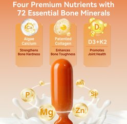 X100BEST Collagen Liquid Calcium Joint Supplement for Dogs, 120 count slide 2 of 8