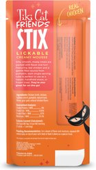Tiki Cat Friends Stix Grain-Free Chicken & Pumpkin Flavor Lickable Cat Treats, 1.6-oz pouch, 4 count slide 2 of 9