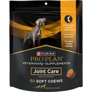 Purina Pro Plan Veterinary Diets Joint Supplement for Dogs, Hip & Joint Soft Chews for Large Dogs, 60 count