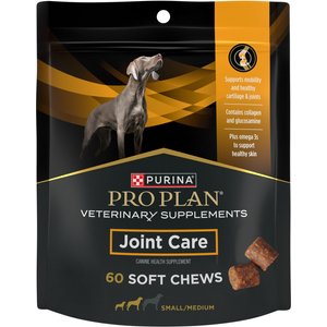 Purina Pro Plan Veterinary Diets Joint Supplement for Dogs, Hip & Joint Soft Chews for Small Dogs, 60 count