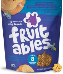 Fruitables Pumpkin & Blueberry Flavor Dog Treats, 32-oz bag