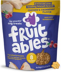 Fruitables Chicken & Cranberry Flavor Dog Treats, 32-oz bag slide 1 of 9