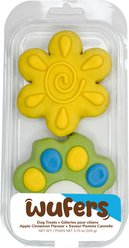 Wufers Summer Sunny Paw Cookies Crunchy Dog Treats, 4.2-oz, 2 count