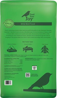 Show full view: Kalmbach Feeds Everyday Essentials Wild Bird Food, Green, 20-lb bag slide 2 of 8