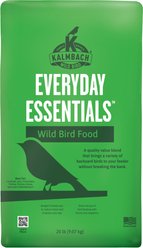 Kalmbach Feeds Everyday Essentials Wild Bird Food, Green, 20-lb bag