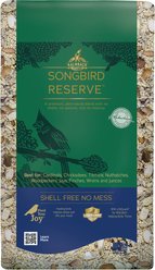 Kalmbach Feeds Songbird Reserve Shell Free No Mess Wild Bird Food, Green/Blue, 20-lb bag