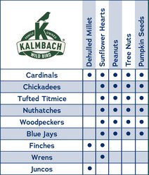 Kalmbach Feeds Songbird Reserve Shell Free No Mess Wild Bird Food, Green/Blue, 20-lb bag slide 2 of 7