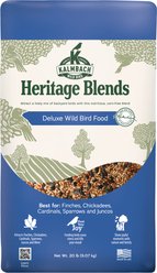 Kalmbach Feeds Heritage Blends Deluxe Wild Bird Food, Blue, 20-lb bag