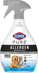 Clorox PURE Pet Allergen Neutralizer Fabric & Carpet Spray, Fresh Scent, 26-fl oz bottle slide 1 of 7
