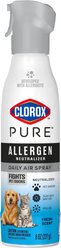 Clorox PURE Pet Allergen Neutralizer Daily Air Spray, Fresh Scent, 8-fl oz bottle